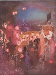 Japansk festival, Bibbys Annual, 1916-1917